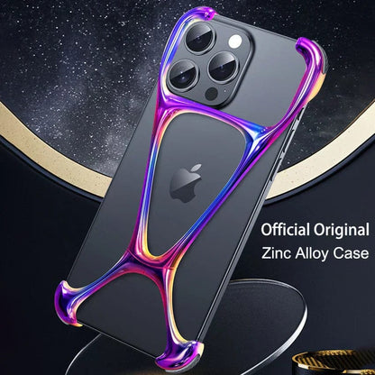 (Buy 1 Get 1 Free) Armor King Metal Frameless Cover for iPhone