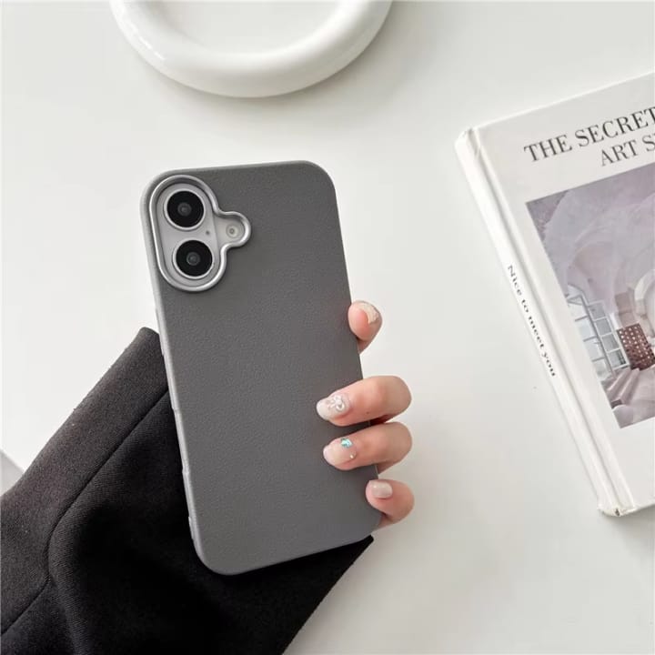 (Buy 1 Get 1 Free) Luxurious Premium TPU Leather Case for iPhone