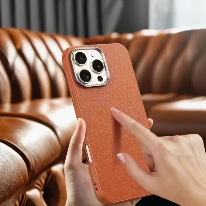 (Buy 1 Get 1 Free) Luxurious Premium TPU Leather Case for iPhone