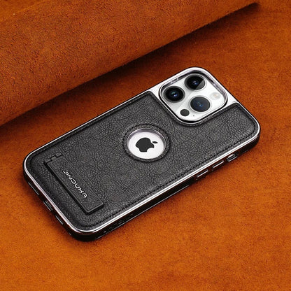 (Buy 1 Get 1 Free) Exclusive Leather Bracket Holder iPhone Case