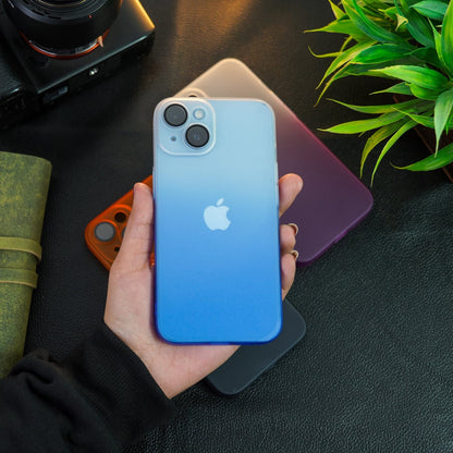 (Buy 1 Get 1 Free) Frosted Matte Gradient Back Case - iPhone