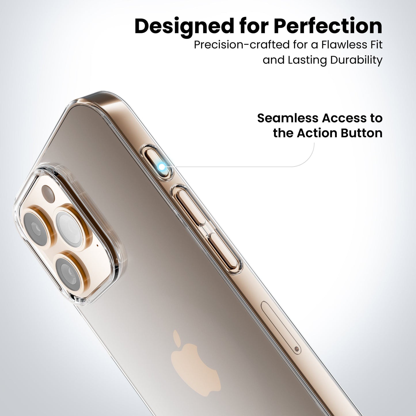 (Buy 1 Get 1) Anti-Yellow Non-Magsafe Clear Case