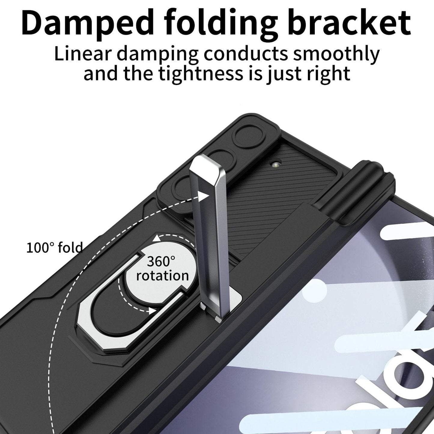 (Buy 1 Get 1 Free) Galaxy Z Fold Series Innovative Folding Hinge Magnetic Bracket Case