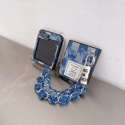 (Buy 1 Get 1 Free) Denim Samsung Flip Case