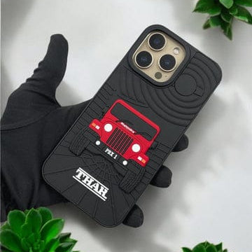 (Buy 1 Get 1 Free) Off-Road Thar Embossed Silicone Case