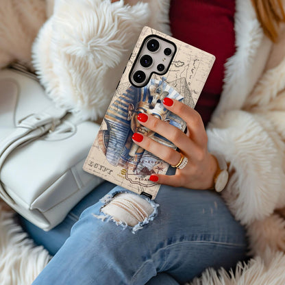 (Buy 1 Get 1 Free) Egyption Pharaoh Phone Case Pyramids Phone cover Samsung