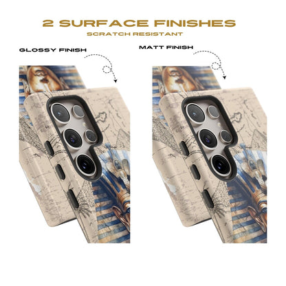 (Buy 1 Get 1 Free) Egyption Pharaoh Phone Case Pyramids Phone cover Samsung