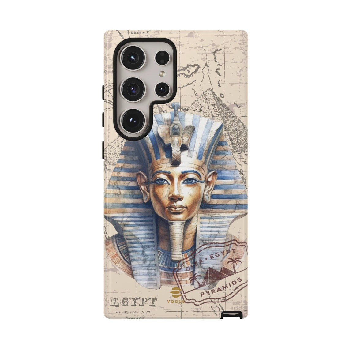 (Buy 1 Get 1 Free) Egyption Pharaoh Phone Case Pyramids Phone cover Samsung