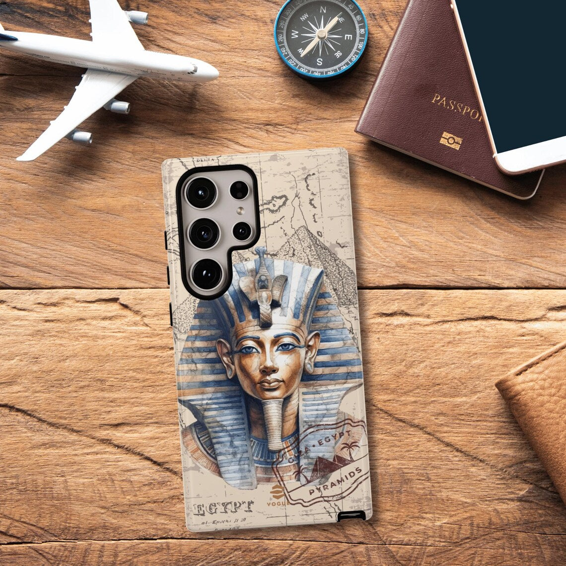 (Buy 1 Get 1 Free) Egyption Pharaoh Phone Case Pyramids Phone cover Samsung