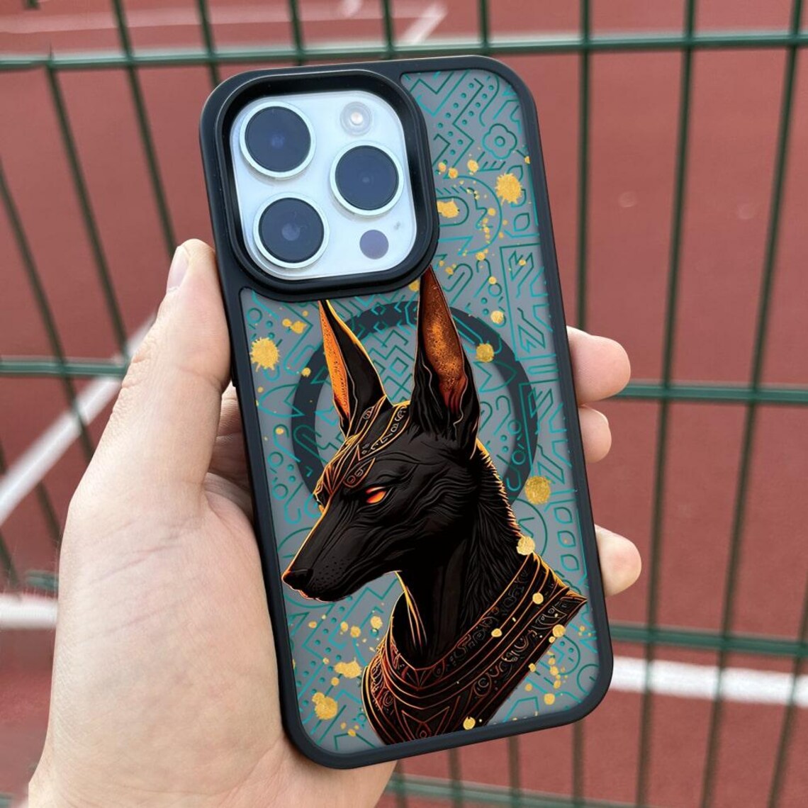 (Buy 1 Get 1 Free) Egyptian Mythology Phone Cover with MagSafe, Artistic Ancient custom case