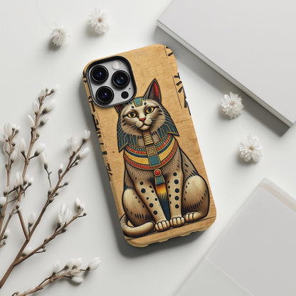 (Buy 1 Get 1 Free) Egyptian Pharaoh Phone Case, Egypt Cat Faroah Phone Cases