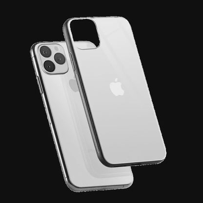 (Buy 1 Get 1 Free) LED Logo Glass Back Case - iPhone